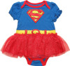 Supergirl Glitter Tutu Snap Suit