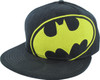 Batman Tilted Logo Flatbill Fitted Hat