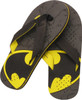 Batman Slanted Logo Gray Sandals