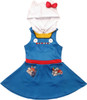Hello Kitty Hooded A Line Tank Top Dress