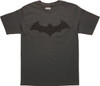 Batman Hush Logo Charcoal T-Shirt