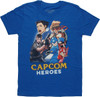 Capcom Heroes Gaming Cartoonmash T-Shirt