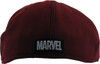 Deadpool Black Logo Maroon Flex Fit Hat