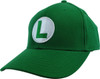 Super Mario Luigi Logo Green Flex Hat