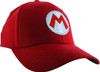Super Mario Mario M Logo Red Flex Fit Hat