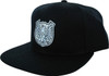 Black Clover Silver Eagle Squad Crest Snapback Hat