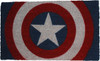 Captain America Shield Logo Doormat