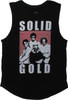 Golden Girls Solid Gold Black Muscle T-Shirt