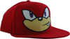 Sonic the Hedgehog Knuckles Face Red Snapback Hat