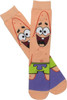 Spongebob Squarepants Patrick Sublimate Crew Socks