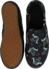 Joker Insanity Ha Ha Black and Purple Deck Shoes