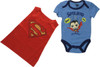 Superman Superhero in Training Caped Snap Suit