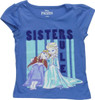 Frozen Sisters Rule Girls Toddler T-Shirt