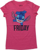 Lilo and Stitch Friday Monday Girls Youth T-Shirt