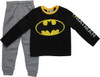Batman Logo Pants Long Sleeve Juvenile Shirt Set