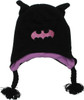 Batgirl Logo Ear Tasseled Laplander Youth Beanie