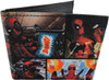 Deadpool Mixed Comic Panels Bi-Fold Wallet