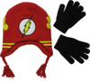 Flash Logo Lapland Youth Beanie Gloves Set