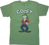 Goofy Thinking Heathered Green T-Shirt