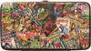 Avengers Hero Comic Collage Clutch Wallet