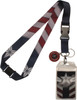 Captain America Suit Up Shield Logo Charm Lanyard