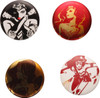 Wonder Woman Heroine 4 Piece Button Set