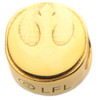 Star Wars Gold Rebel Logo SST Steel Bead Charm