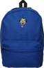 Joker Face Patch It Blue Backpack