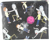 Rick and Morty Duo Planets Around Bi-Fold Wallet