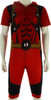 Deadpool Muscled Costume Hooded Union Suit