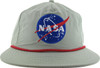 NASA Classic Logo Light Gray Snapback Hat