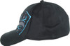 Superman Logo Reflective Flex Fit Black Hat