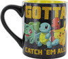 Pokemon Catch Em All Starters Mug