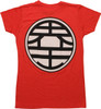 Dragon Ball Z Kame King Kai Orange Juniors T-Shirt