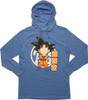 Dragon Ball Z SD Goku Lightweight Pullover Hoodie