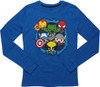 Avengers Burst Kawaii Thermal LS Youth T-Shirt