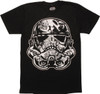 Star Wars Stormtrooper Helmet Scenes T-Shirt