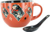 Harley Quinn Diamonds Soup Set Mug