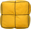 Tetris Yellow Square O Shape Piece Pillow