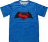 Batman v Superman Collage Sublimated Youth T-Shirt