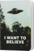 X Files Want To Believe Ufo Mini Notepad