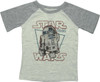 Star Wars R2 D2 Triangle Raglan Toddler T-Shirt