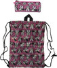 Minnie Mouse Faces Allover 5 Piece Backpack Set