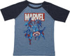 Avengers Classic Team Jump Raglan Youth T-Shirt