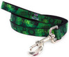 Green Lantern Logos Wrap 4 Foot Pet Leash