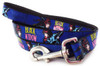 Black Widow Vintage Wrap 4 Foot Pet Leash