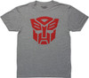 Transformers Autobot Logo Gray T-Shirt