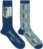 Attack On Titan Scout 2Pk Crew Socks