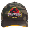 Jurassic Park Camo Logo Snap Hat