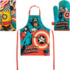 Captain America 3 Piece Apron Set